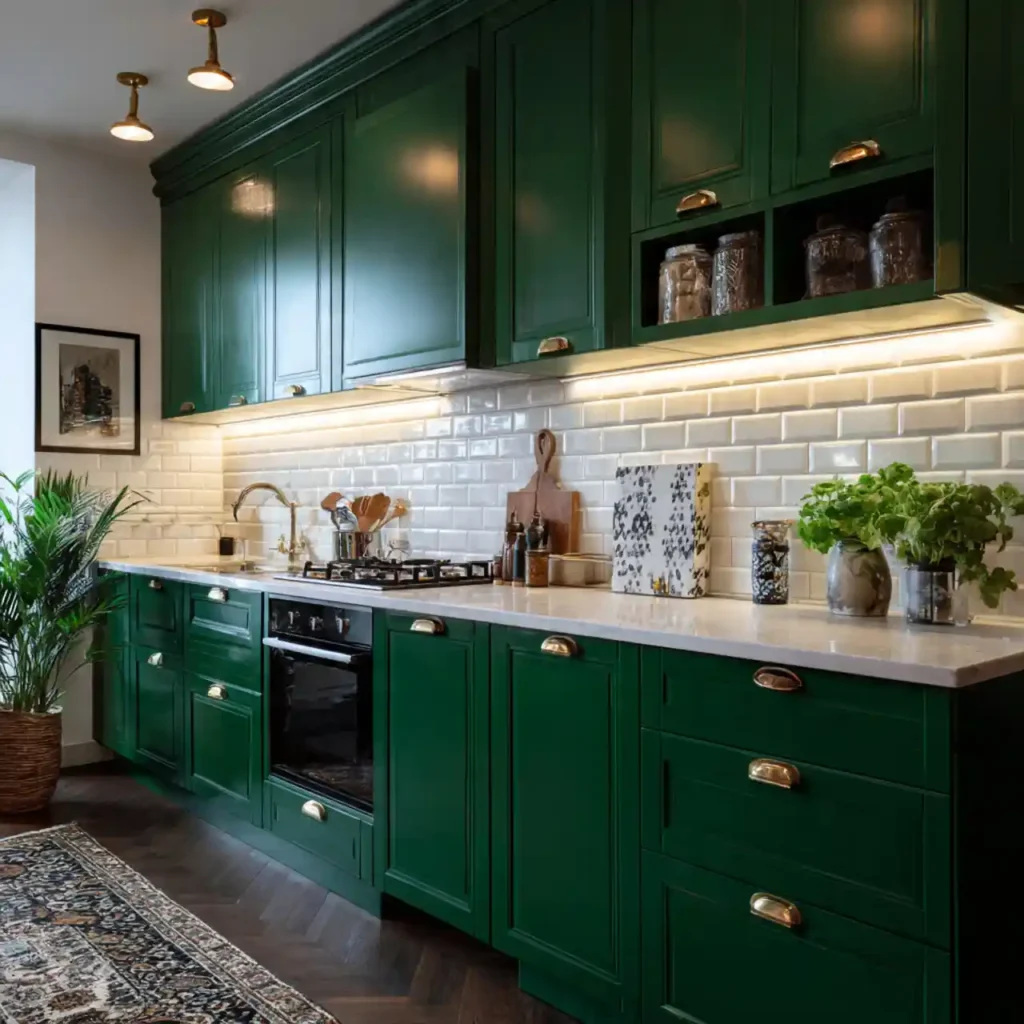 17-Green Kitchen Design