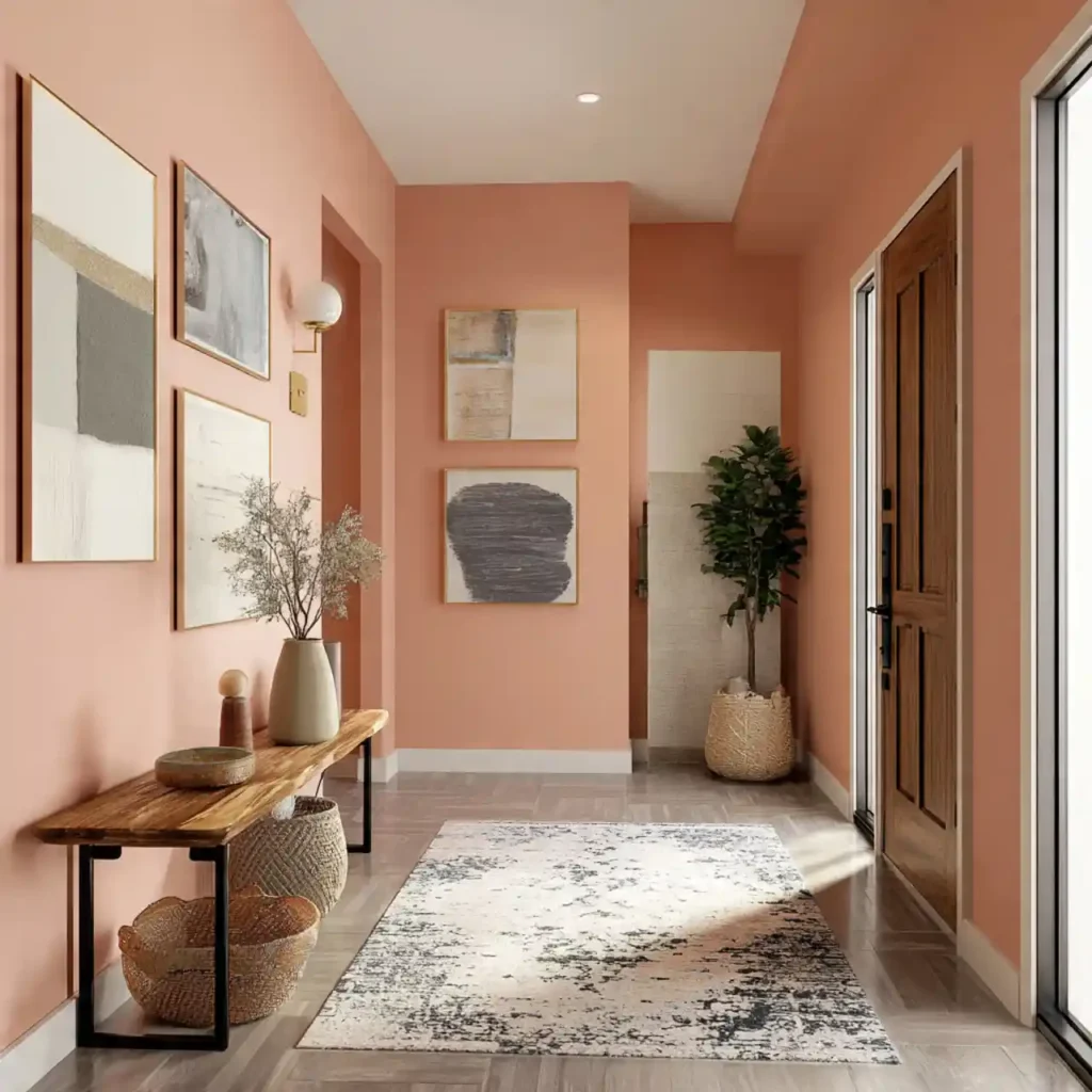 17-Hallway Paint Colour Idea