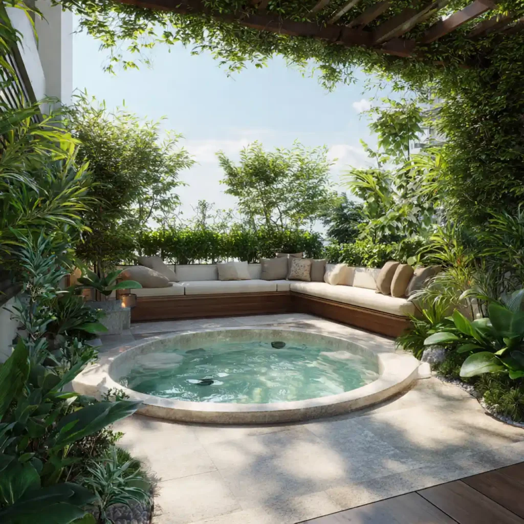 17-Jacuzzi Outdoor Idea