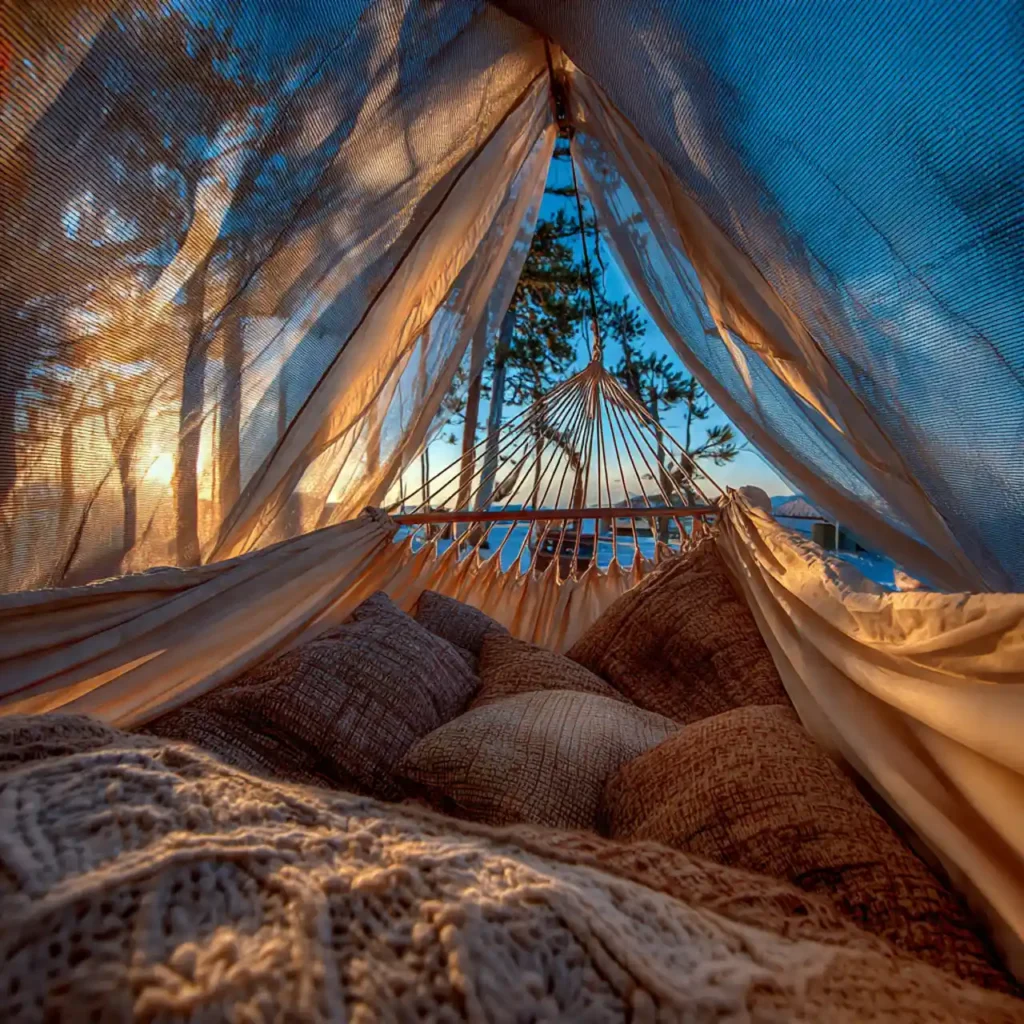 18-Backyard Hammock Idea