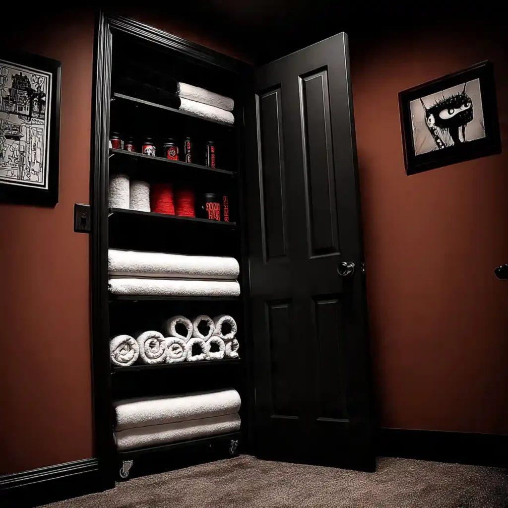 18-Hallway Linen Closet Organization Idea