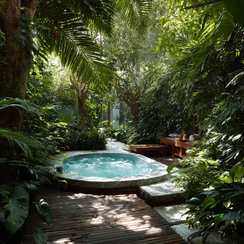 18-Jacuzzi Outdoor Idea