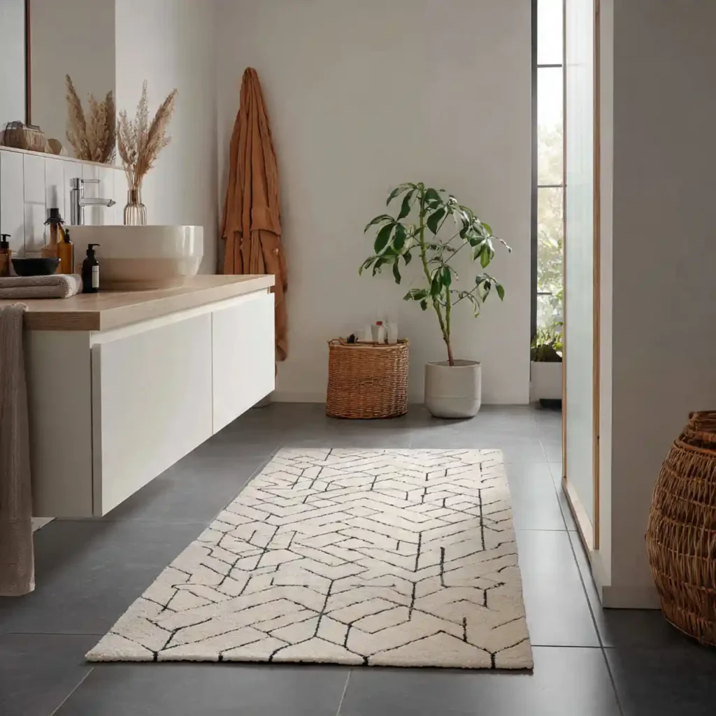 2-Bathroom Rug Idea