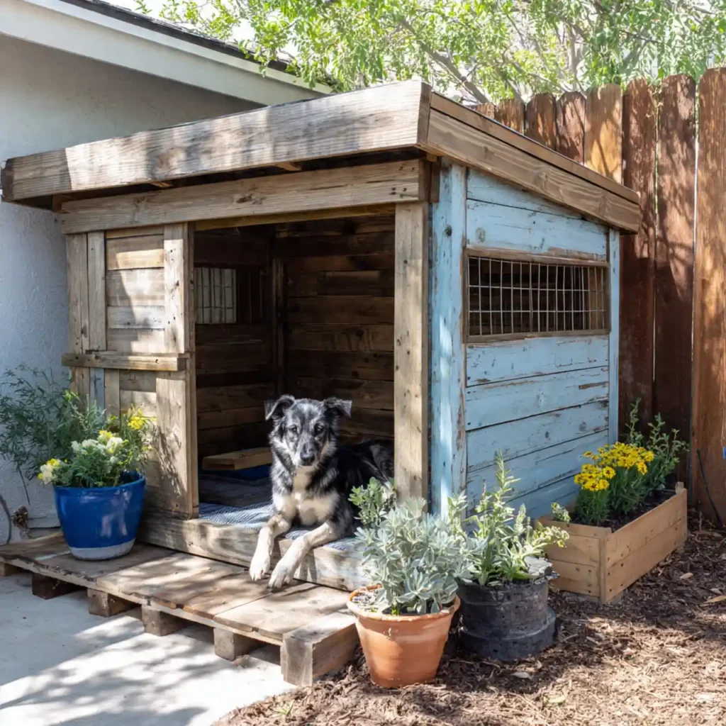 2-Outdoor Dog Kennel Idea