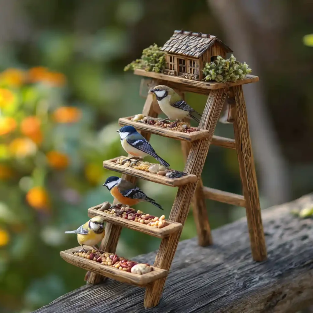 20-Garden Bird Feeder Idea