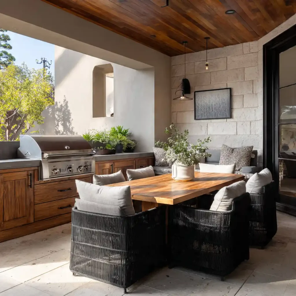 20-Outdoor Dining Area Idea