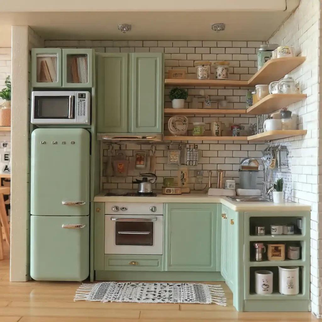 21-Green Kitchen Design