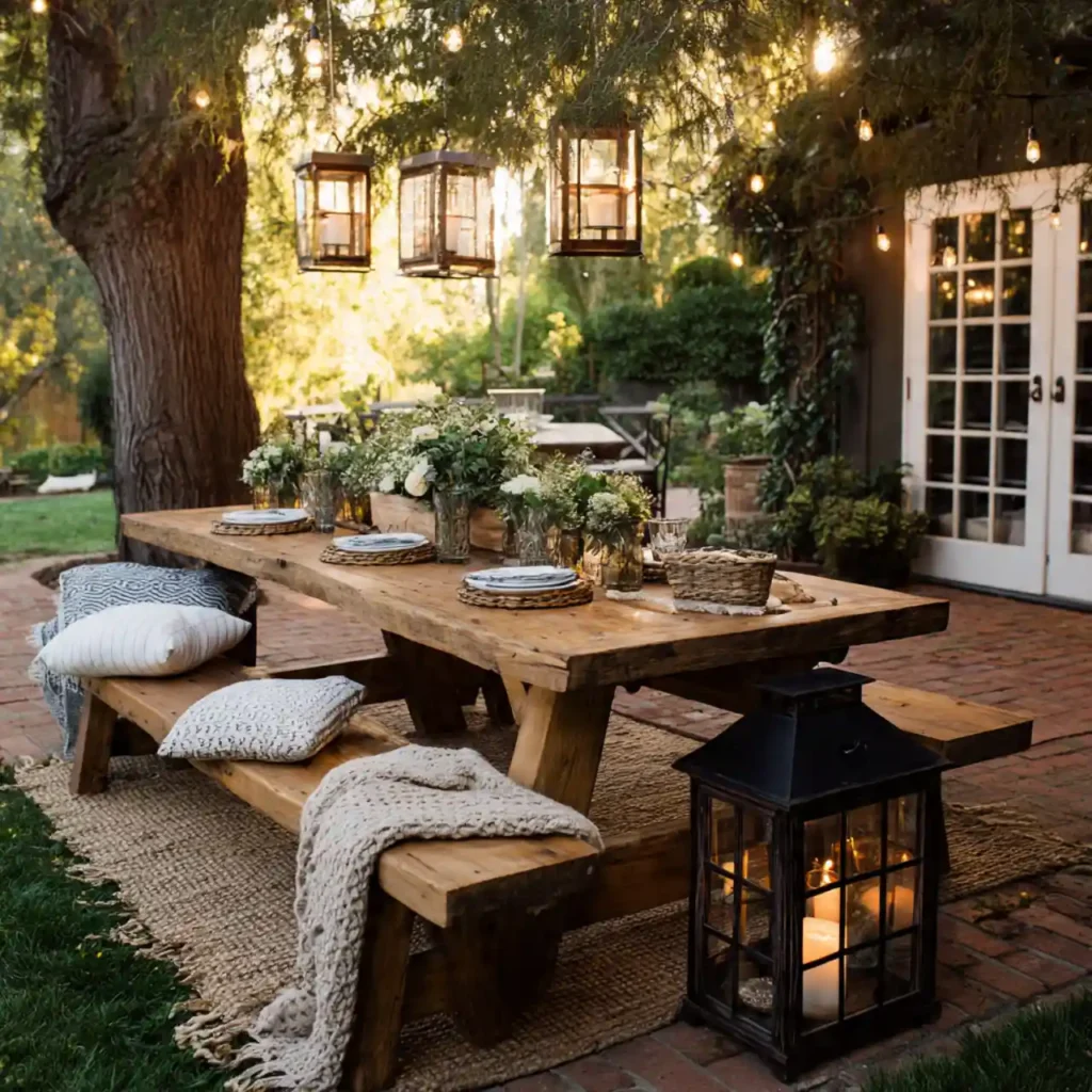 21-Outdoor Dining Area Idea