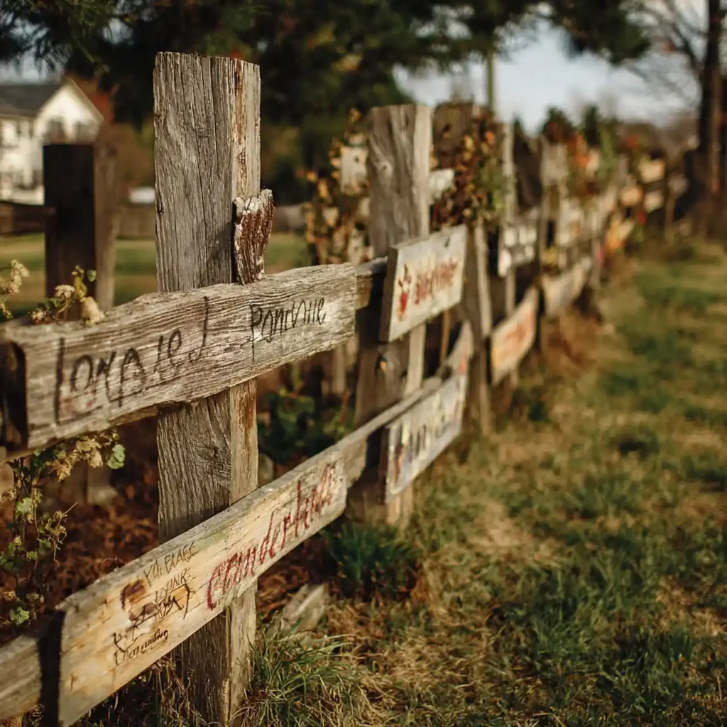 22-Fence Decorating Ideas