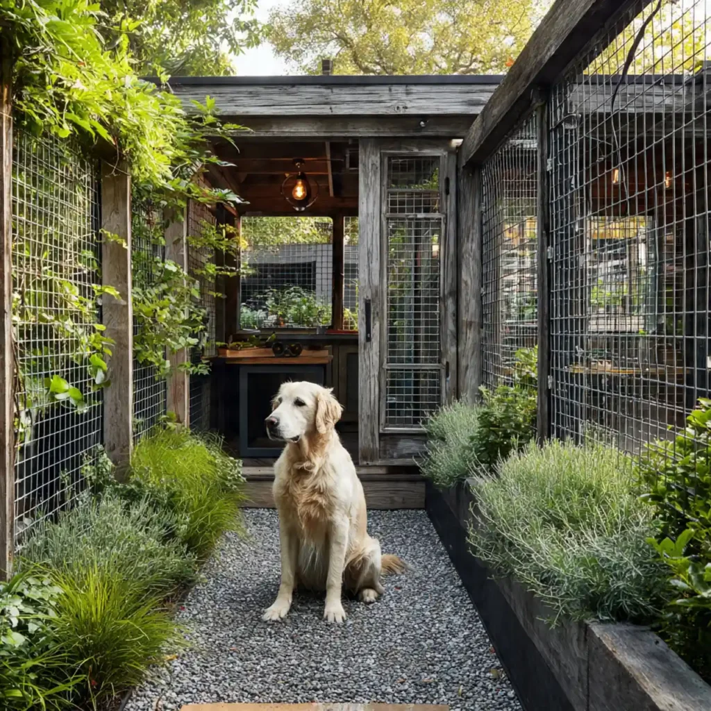 22-Outdoor Dog Kennel Idea