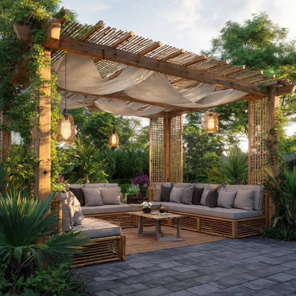 23-Garden Canopy Idea