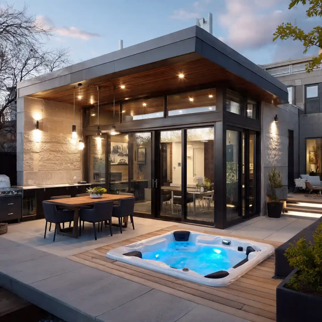 23-Jacuzzi Outdoor Idea