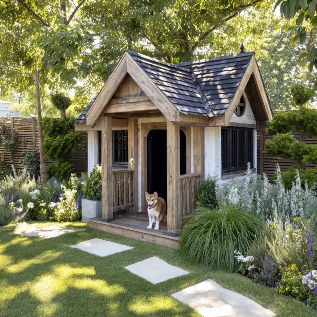 23-Outdoor Dog Kennel Idea