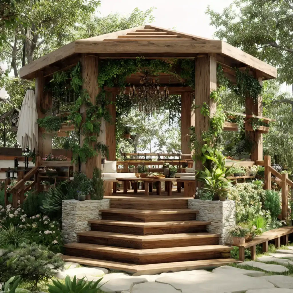 24-Backyard Gazebo Idea