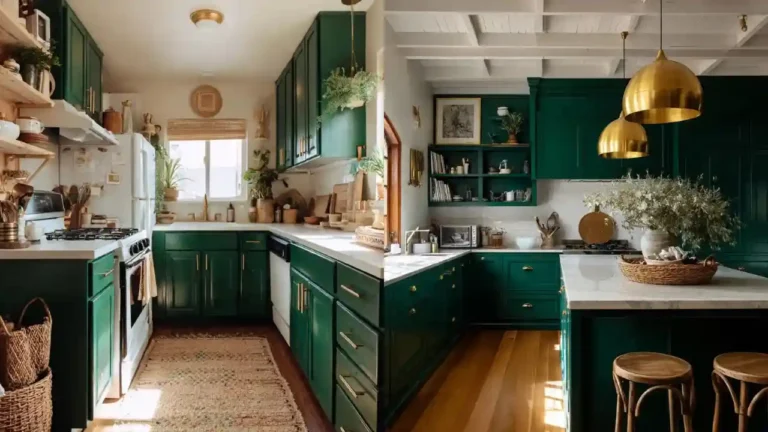 25 Emerald Green Kitchen Ideas 2026 That Make a Bold and Stylish Statement in Modern Homes