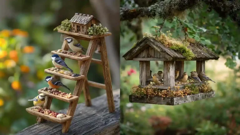 25 Garden Bird Feeder Ideas to Beautify Your Outdoor Space and Attract Birds