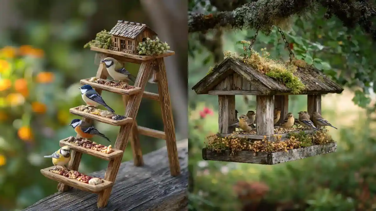 25 Garden Bird Feeder Ideas to Beautify Your Outdoor Space and Attract Birds