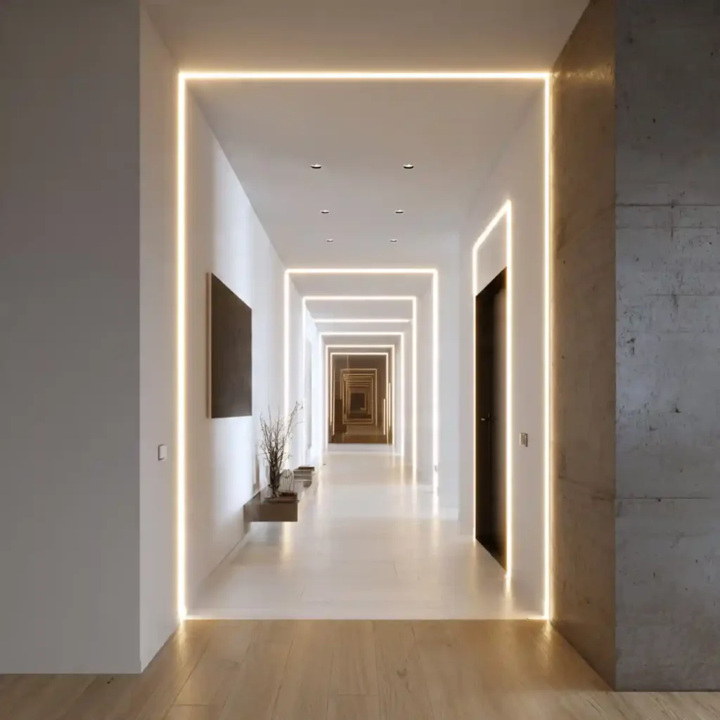 25-Hallway Wall Decor Idea