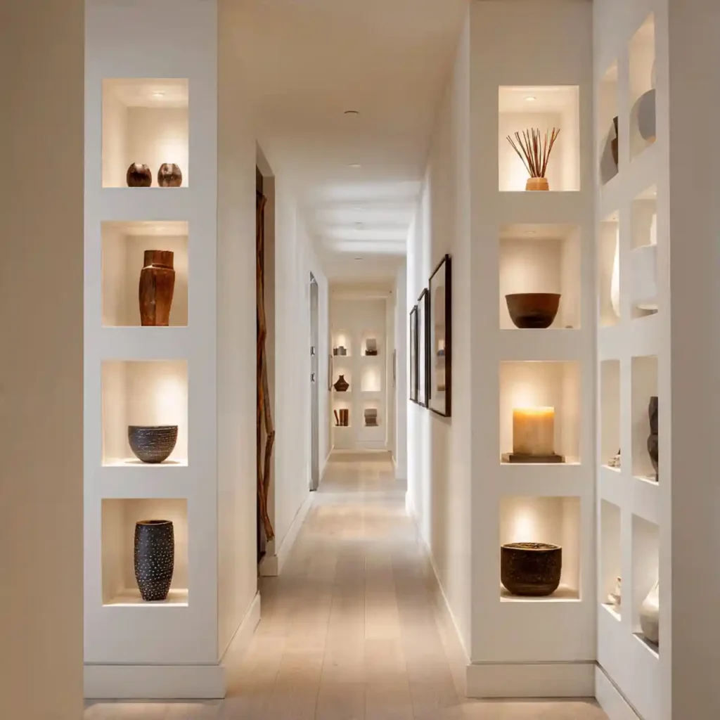 25-Long Hallway Decorating Idea