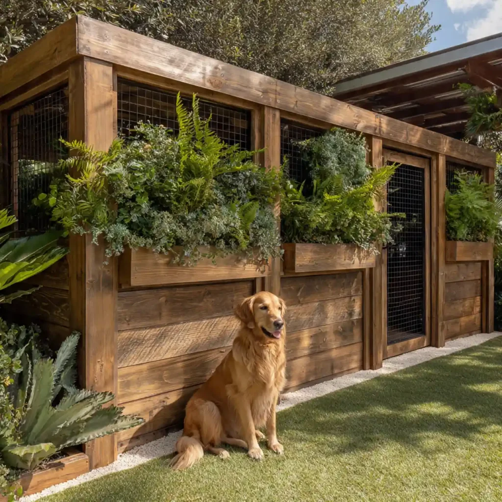 25-Outdoor Dog Kennel Idea