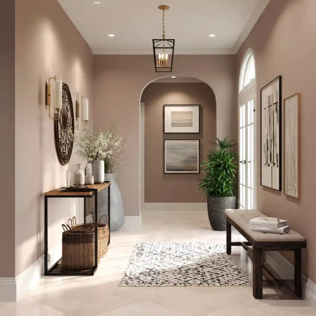 26-Hallway Paint Colour Idea