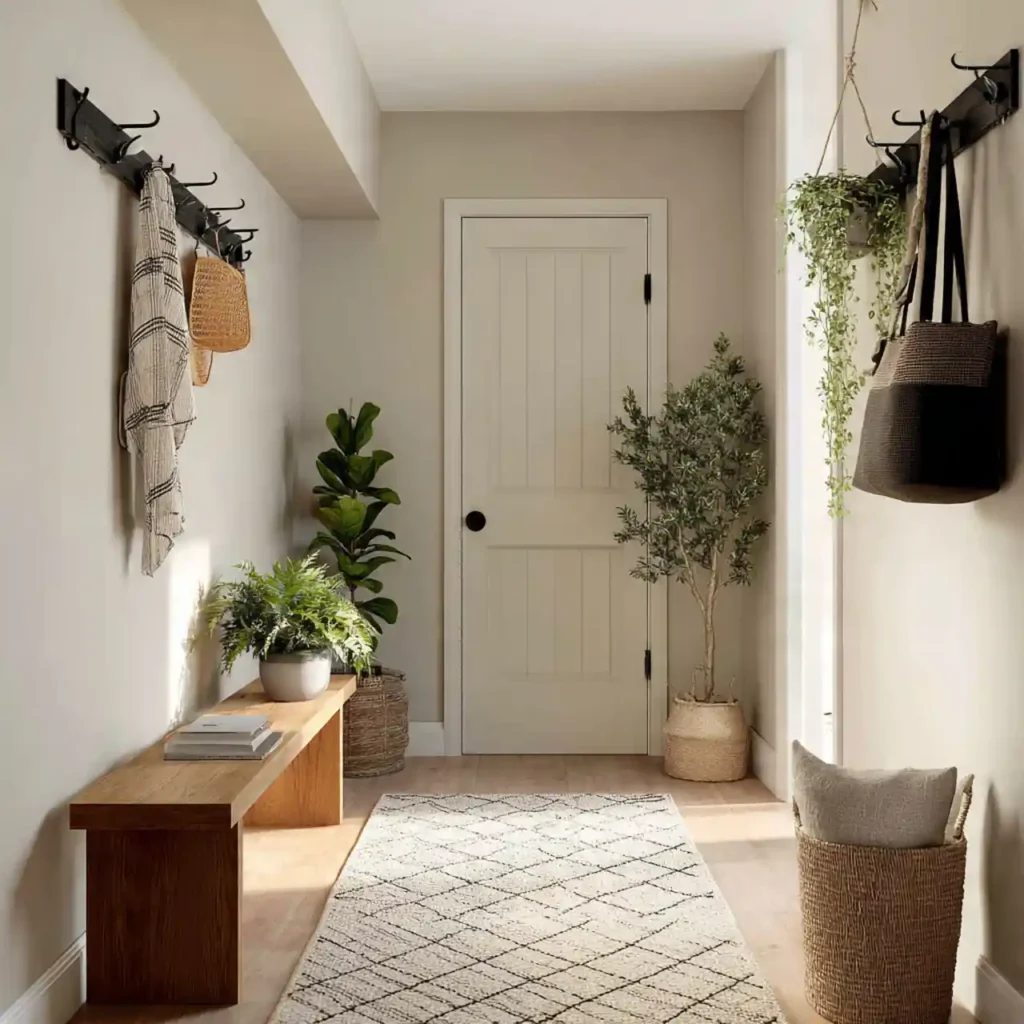 26-Hallway Wall Decor Idea