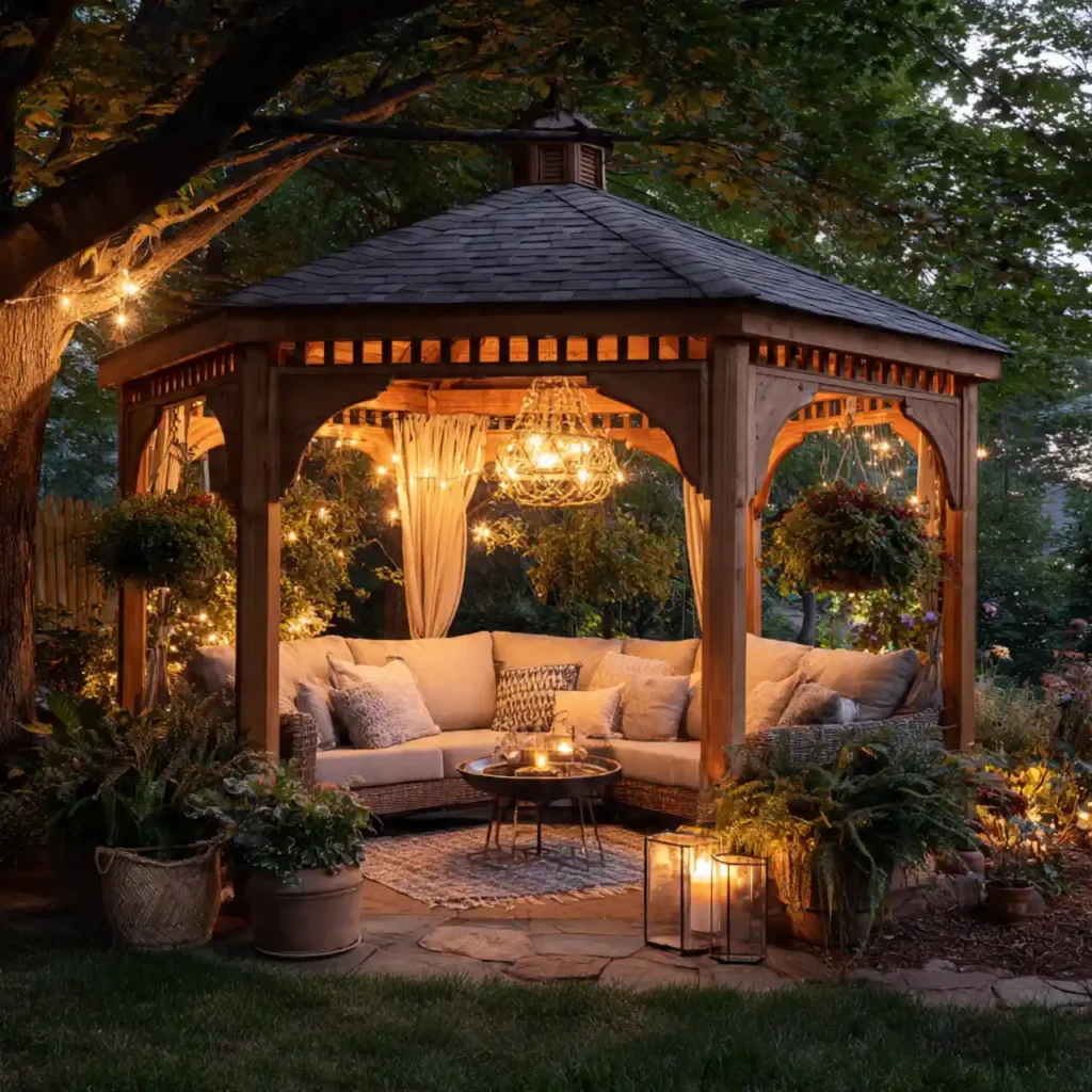 27-Backyard Gazebo Idea