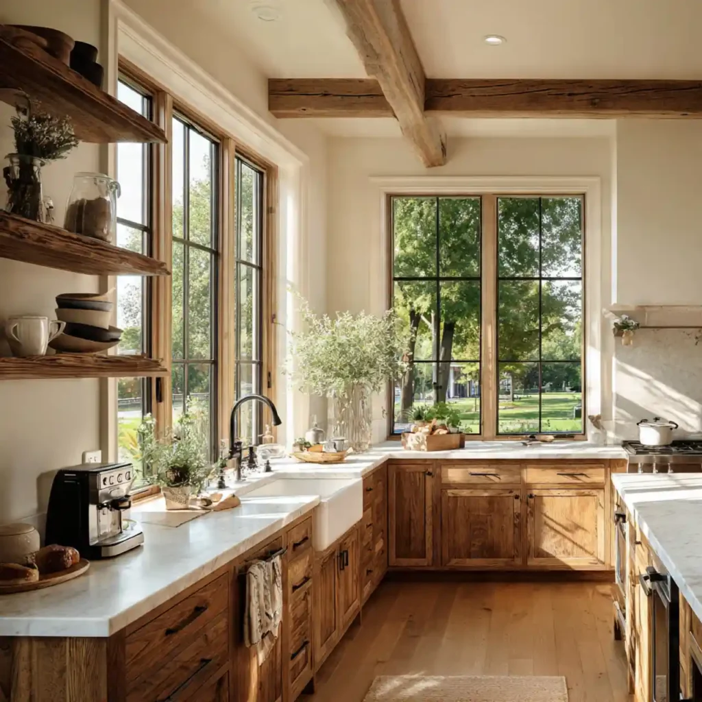 27-Farmhouse Kitchen Idea