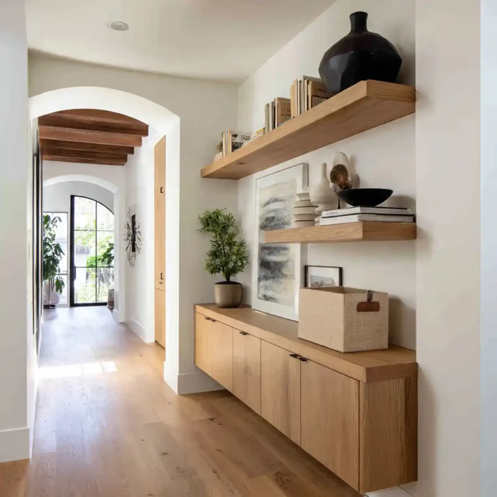 27-Hallway Wall Decor Idea