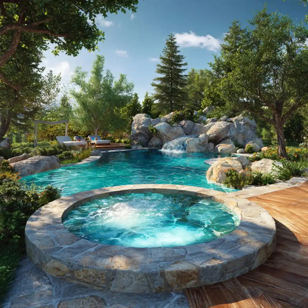27-Jacuzzi Outdoor Idea