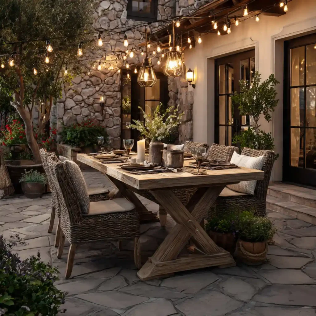 27-Outdoor Dining Area Idea