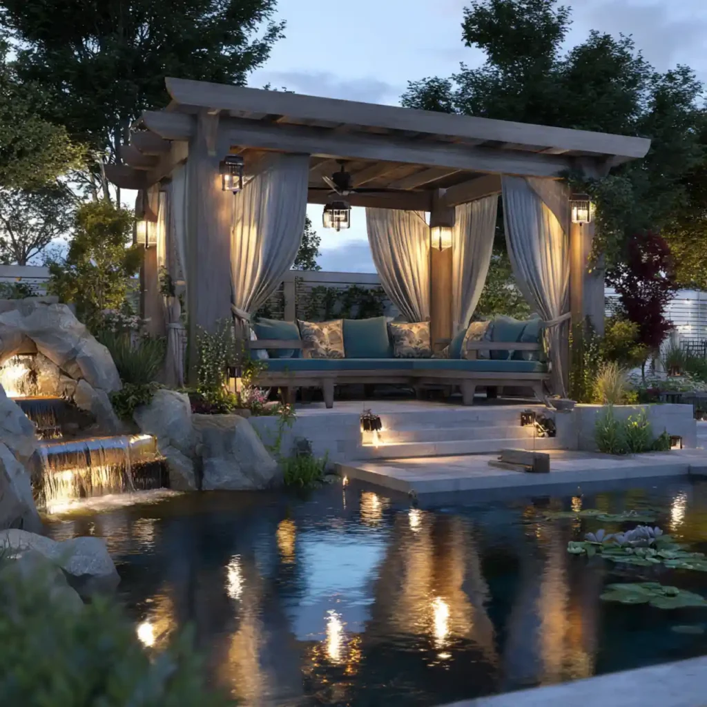 28-Backyard Gazebo Idea