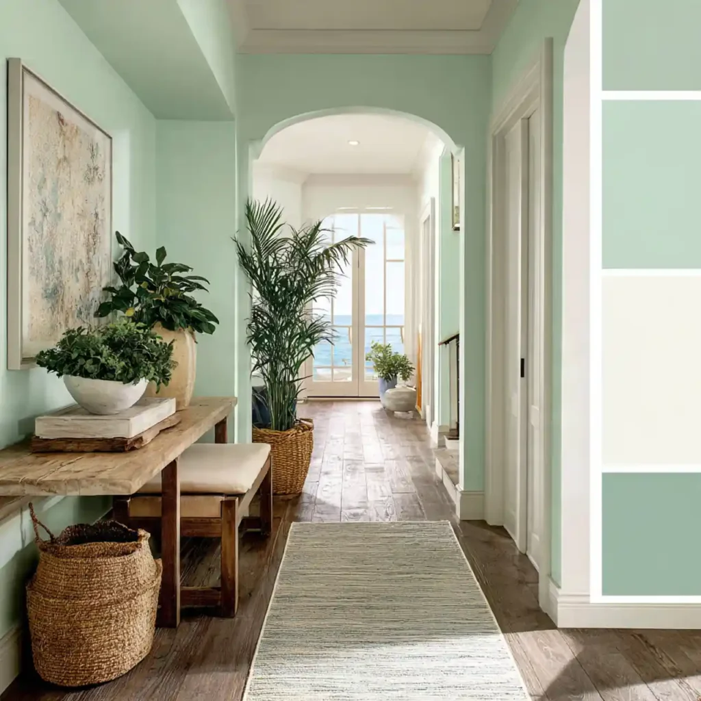 28-Hallway Paint Colour Idea