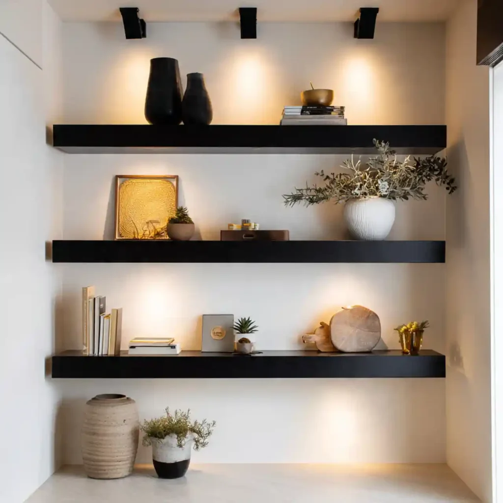 29-Dark Kitchen Idea