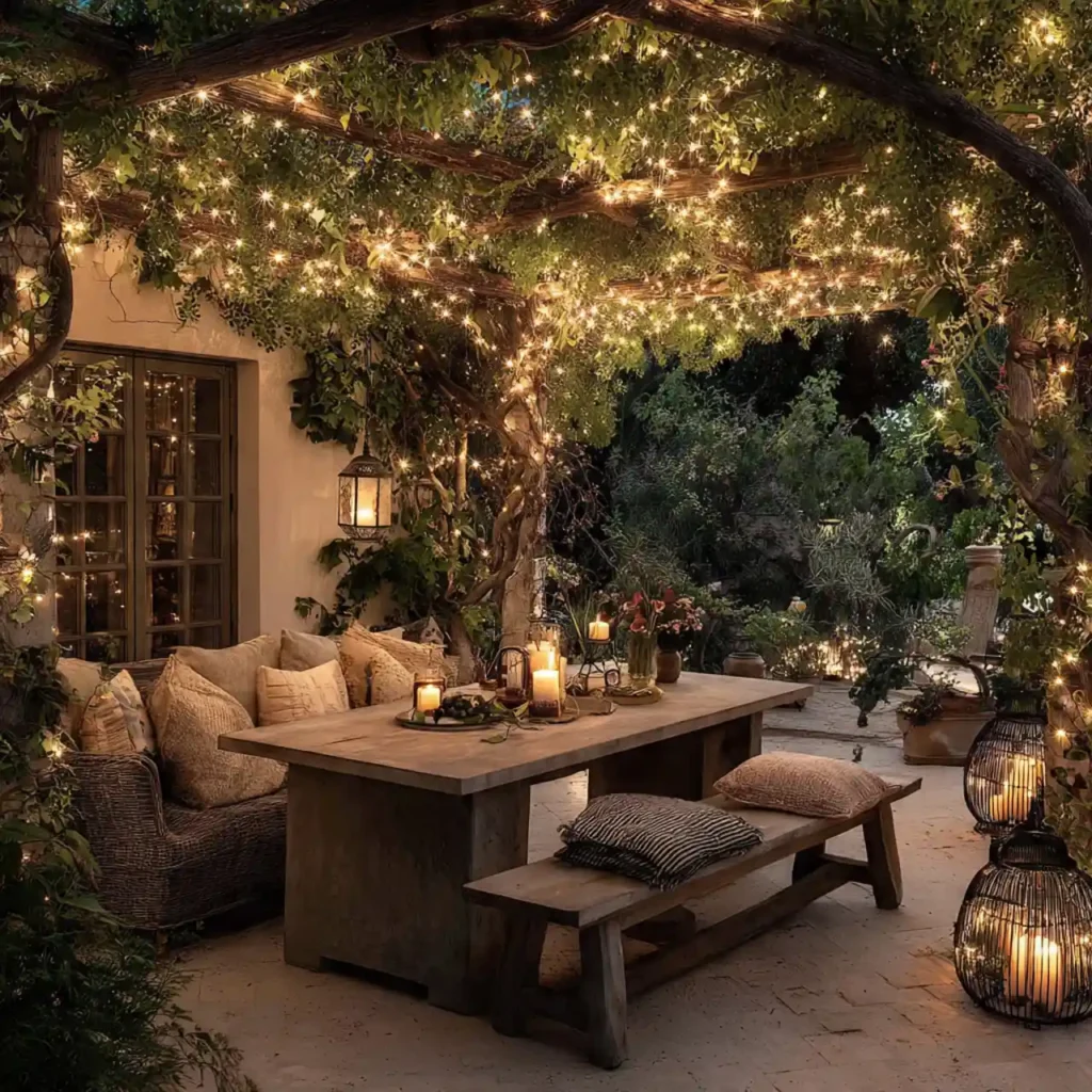 29-Outdoor Dining Area Idea