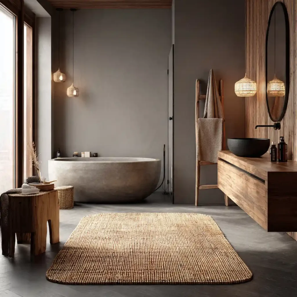 3-Bathroom Rug Idea