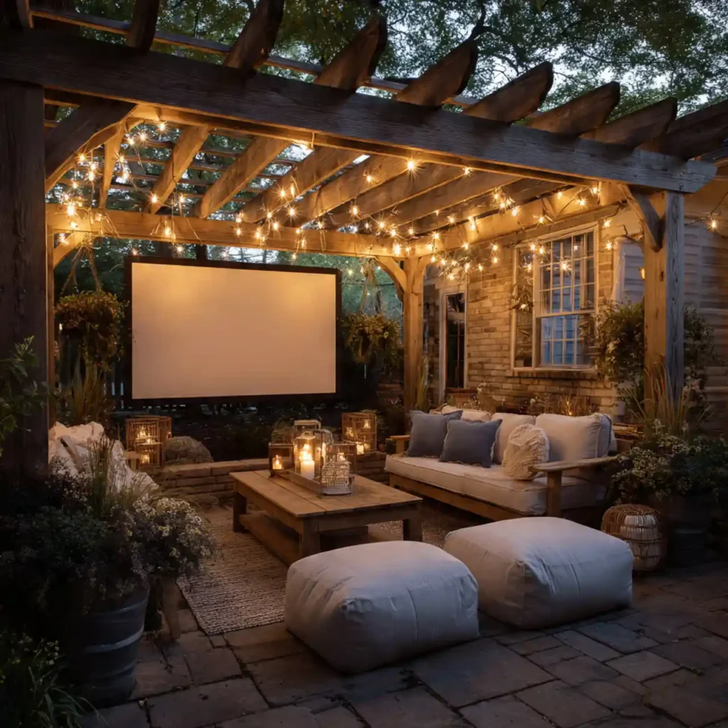 3-Outdoor Cinema Idea