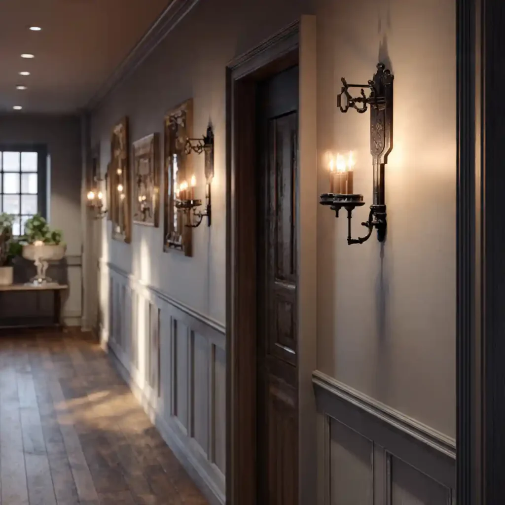 30-Hallway Wall Decor Idea