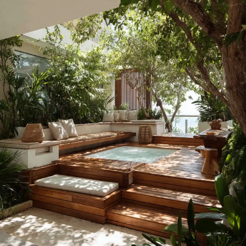 30-Jacuzzi Outdoor Idea