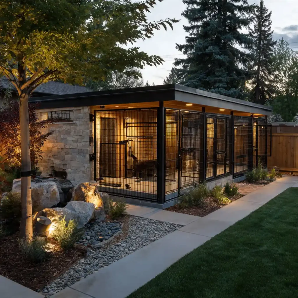 30-Outdoor Dog Kennel Idea