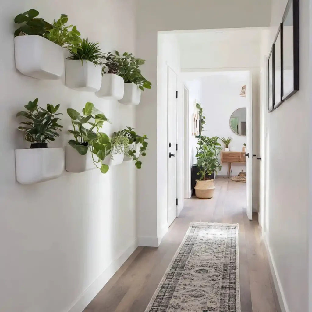 33-Hallway Wall Decor Idea