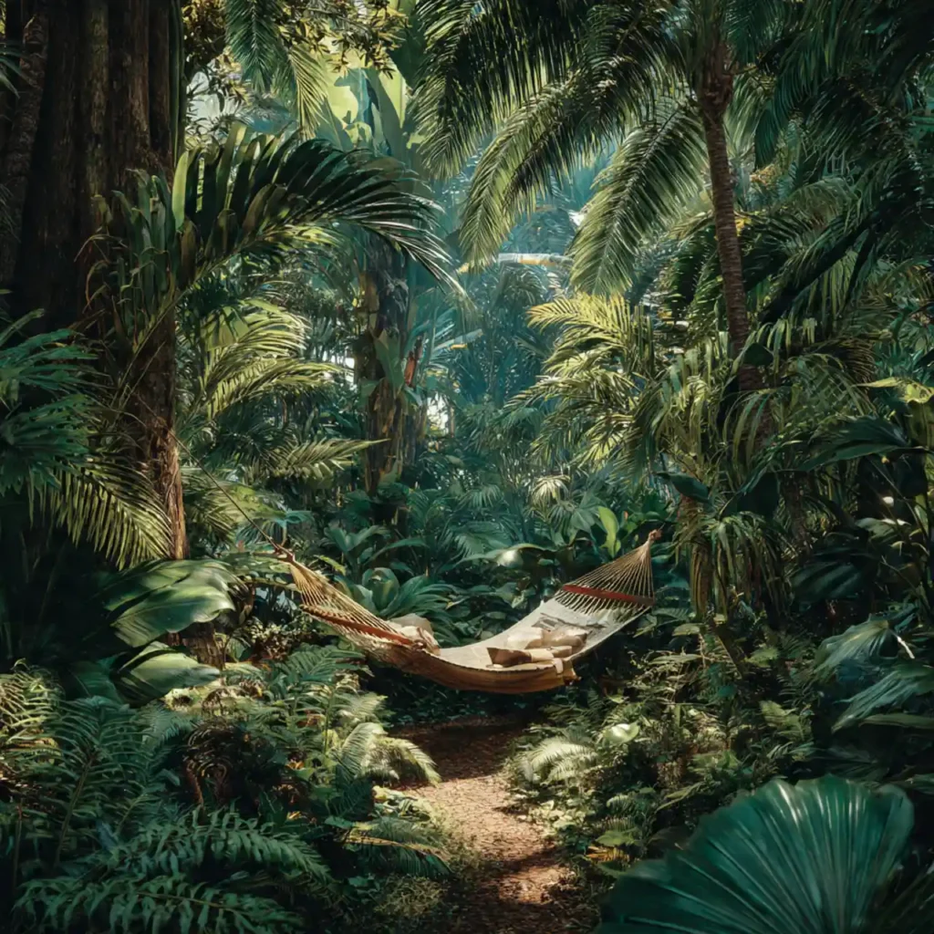 4-Backyard Hammock Idea