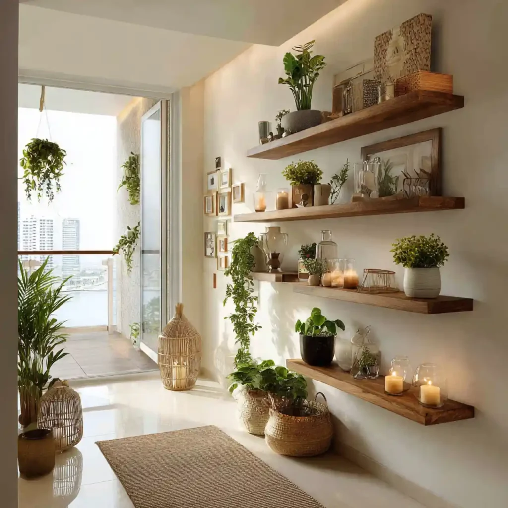 4-Hallway Wall Decor Idea