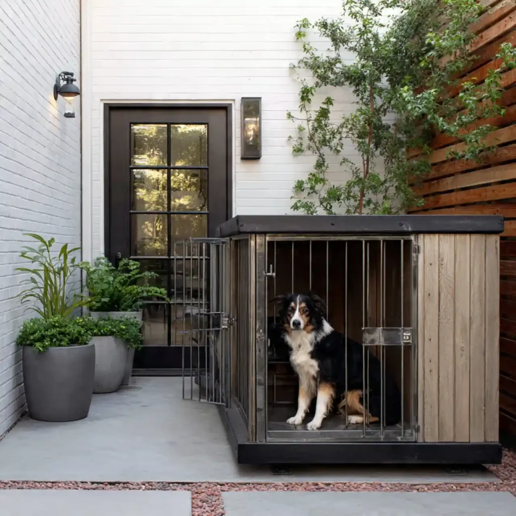 4-Outdoor Dog Kennel Idea