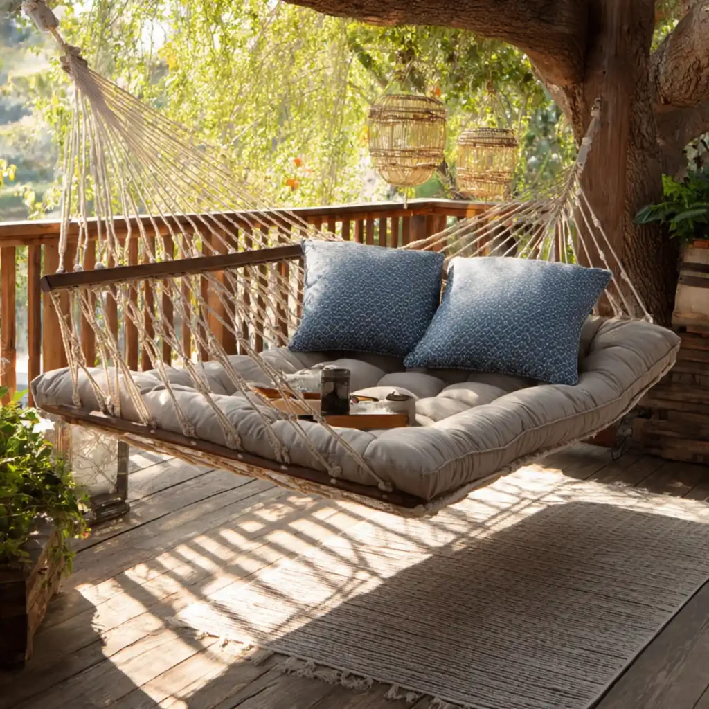 5-Backyard Hammock Idea