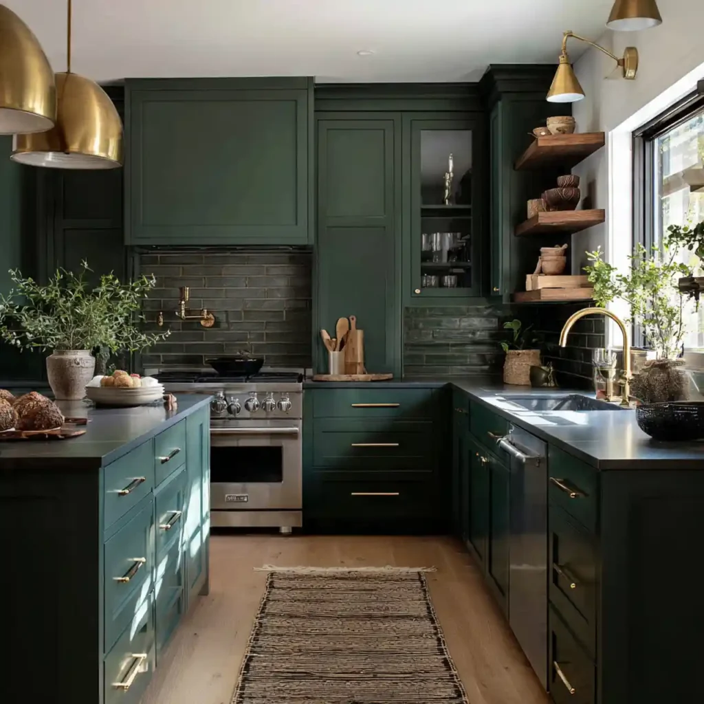 5-Green Kitchen Design