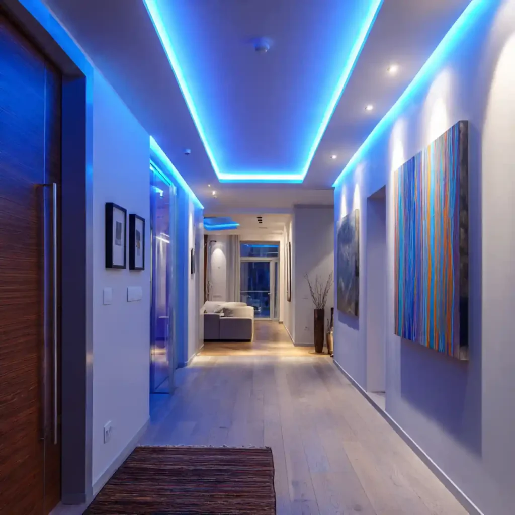 5-Hallway Lights Idea