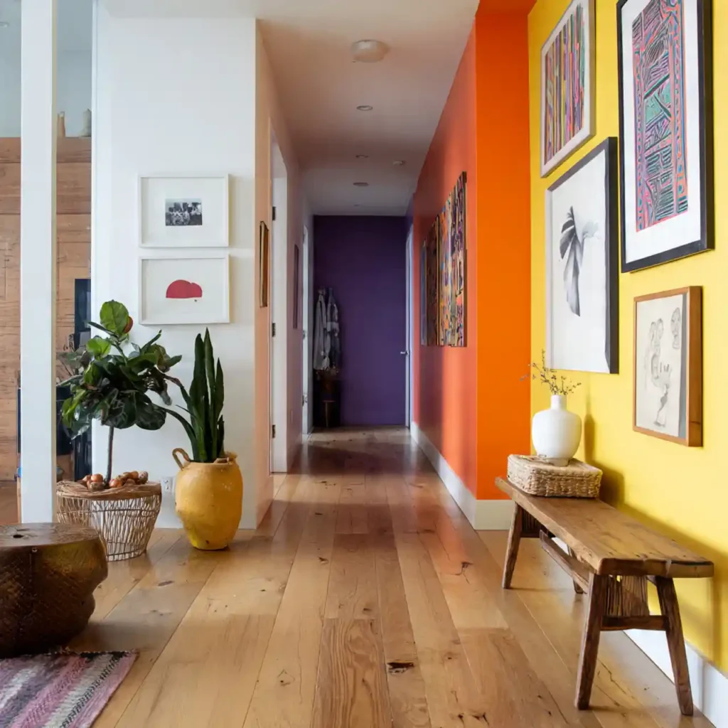 5-Hallway Wall Decor Idea