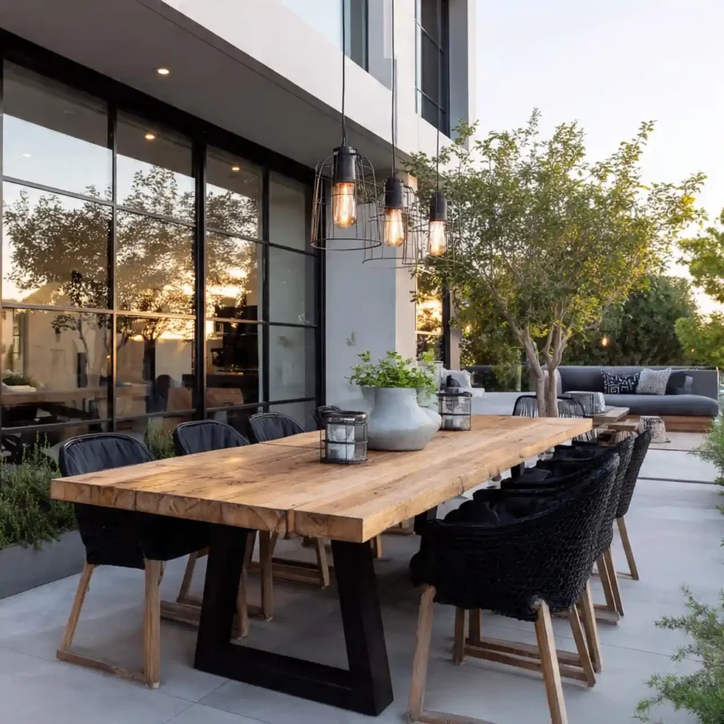5-Outdoor Dining Area Idea