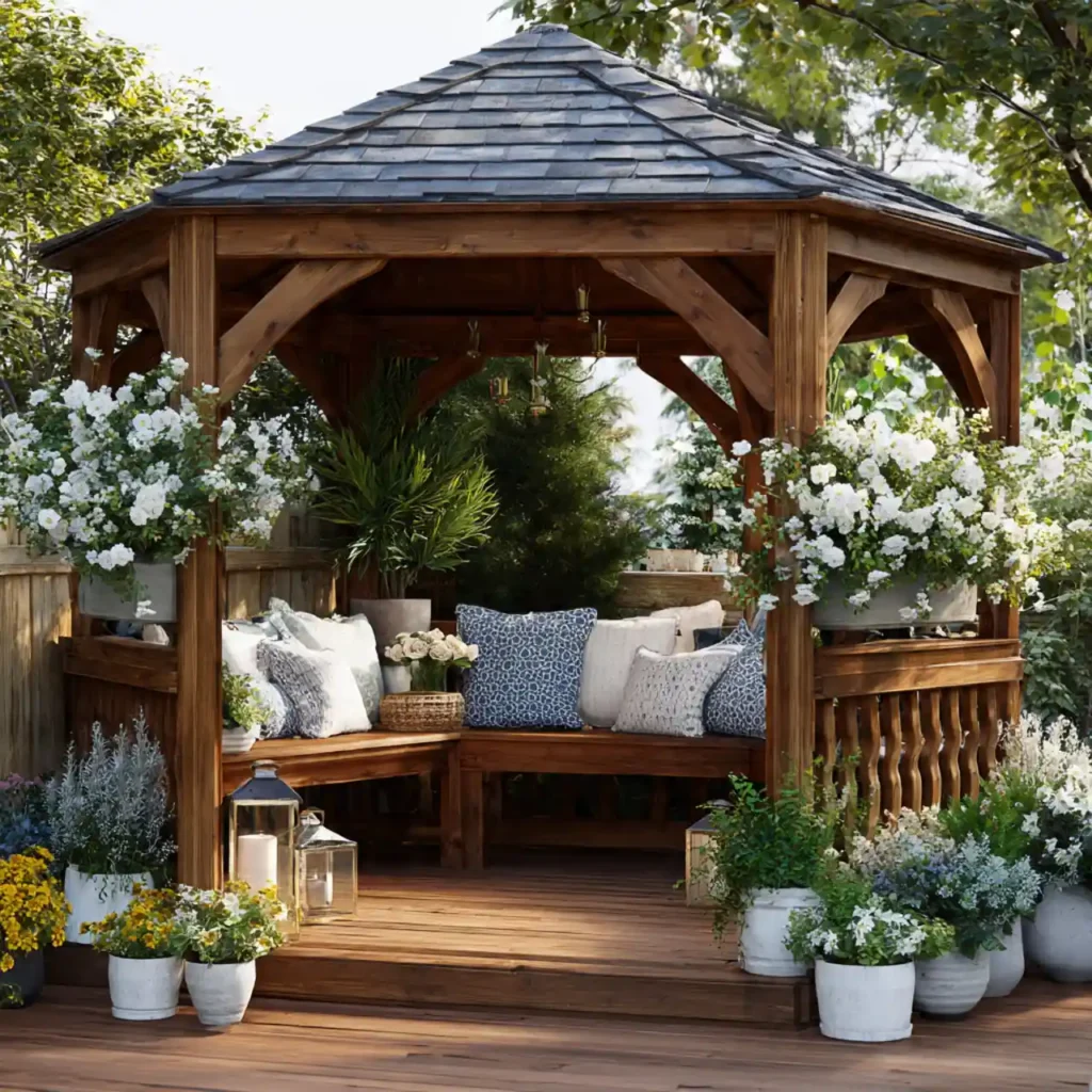 6-Backyard Gazebo Idea